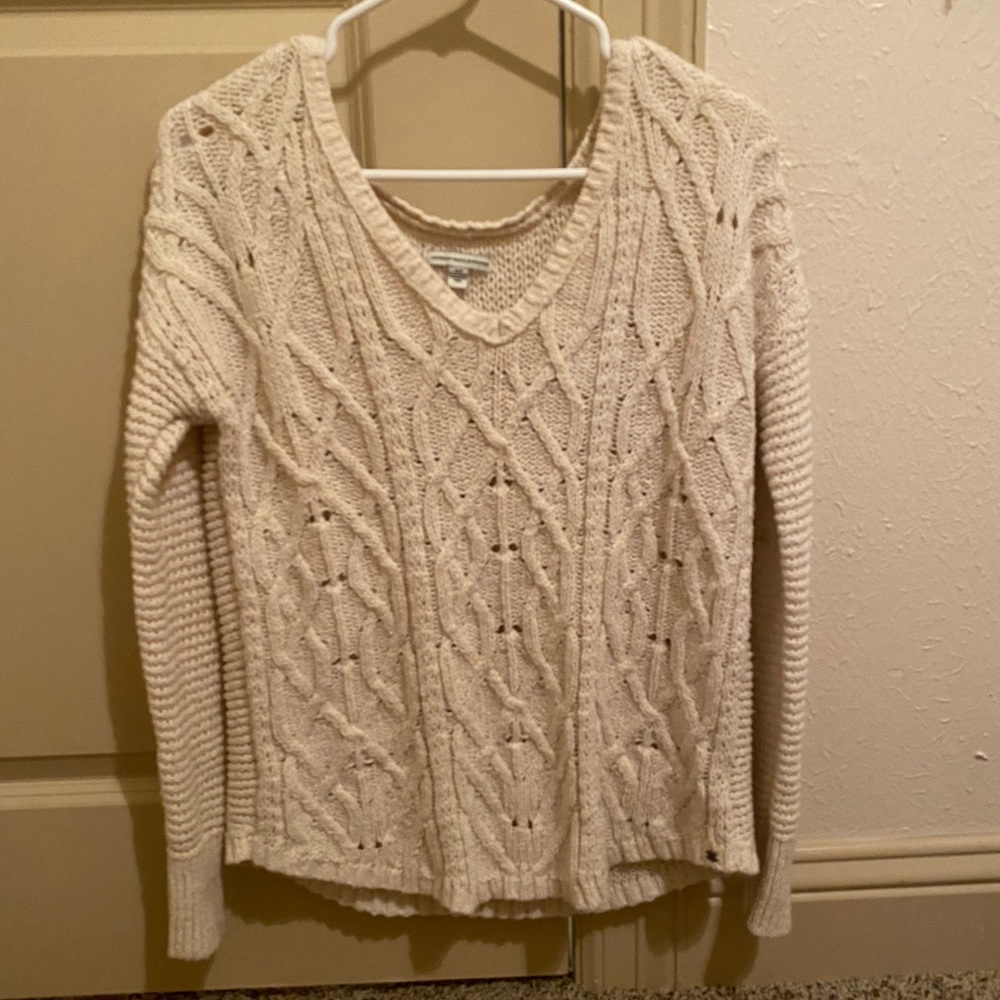 AE Cream Sweater